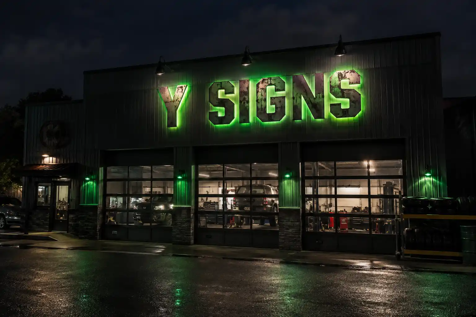 Automotive signs
