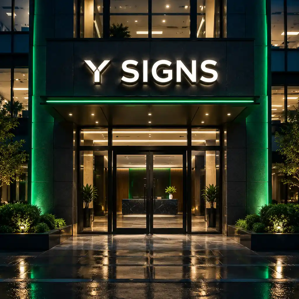 Corporate signs
