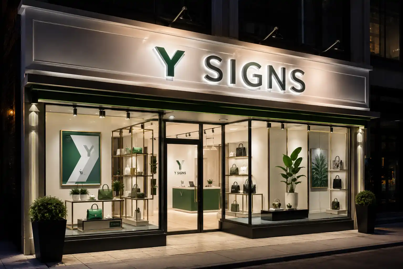 Retail signs