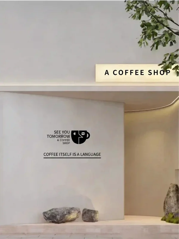 Coffee Shop Signage Design Case: A Coffee Shop
