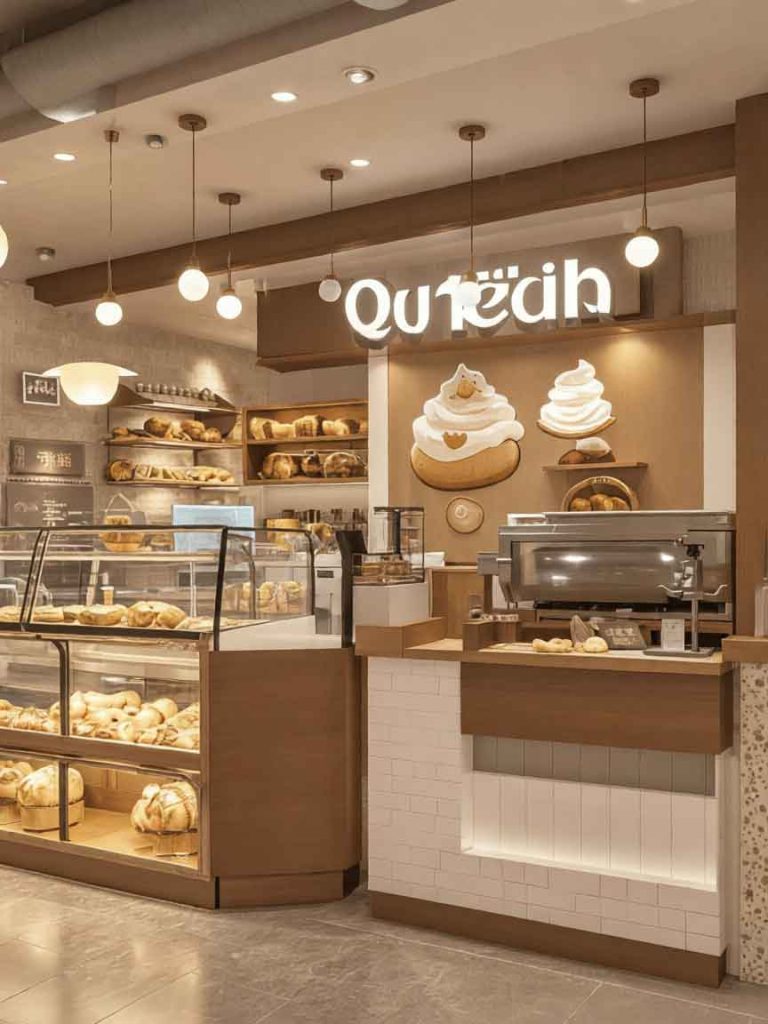 Bakery Signage Design Case: Wood-Toned Bakery