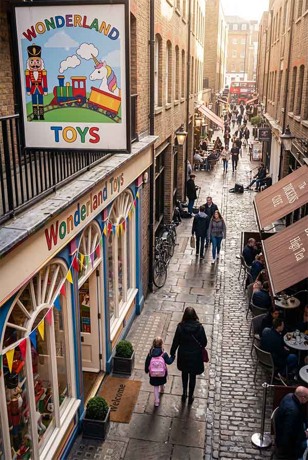 Toy Store Signage Design Case: Wonderland Toys