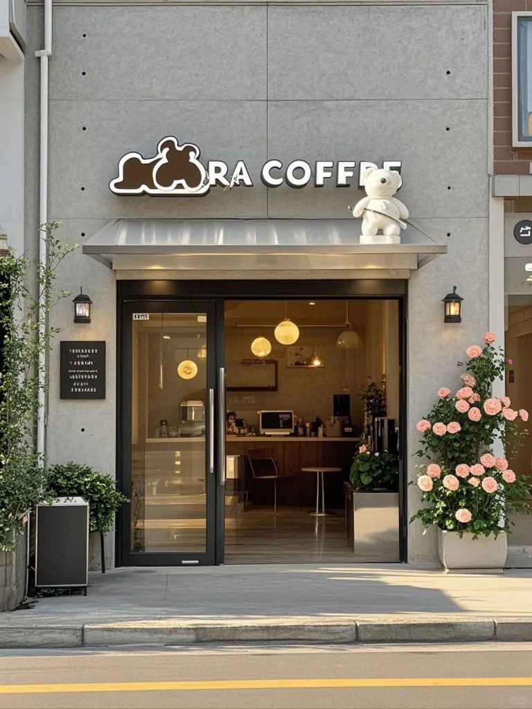 Coffee Shop Design | Modern Minimalist Style