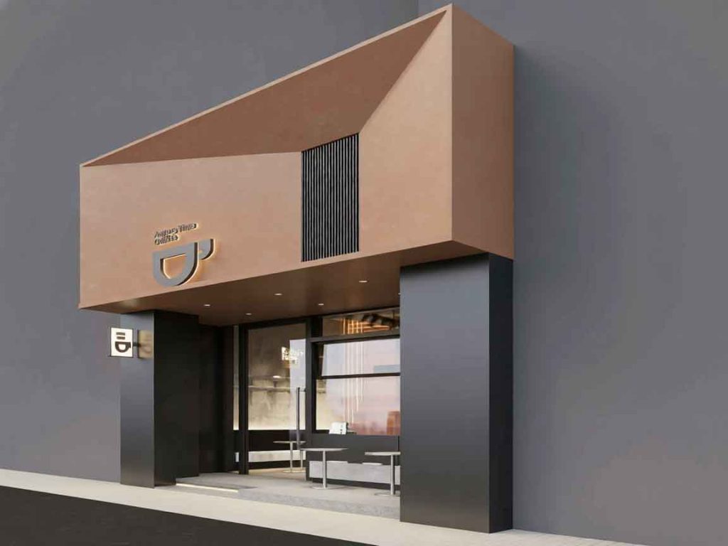 Coffee Shop Signage Design Case: Artisan Coffee Storefront