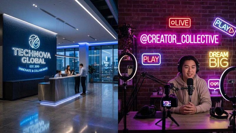 Corporate and Creator Neon: Branding Beyond the Storefront
