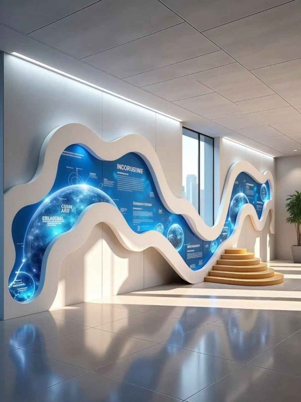 Corporate Culture Wall Design That Captivates at First Glance