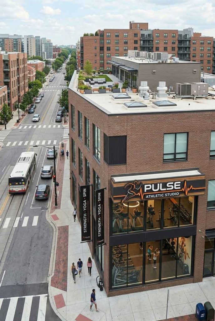 Fitness Studio Signage Design Case: Pulse Athletic Studio