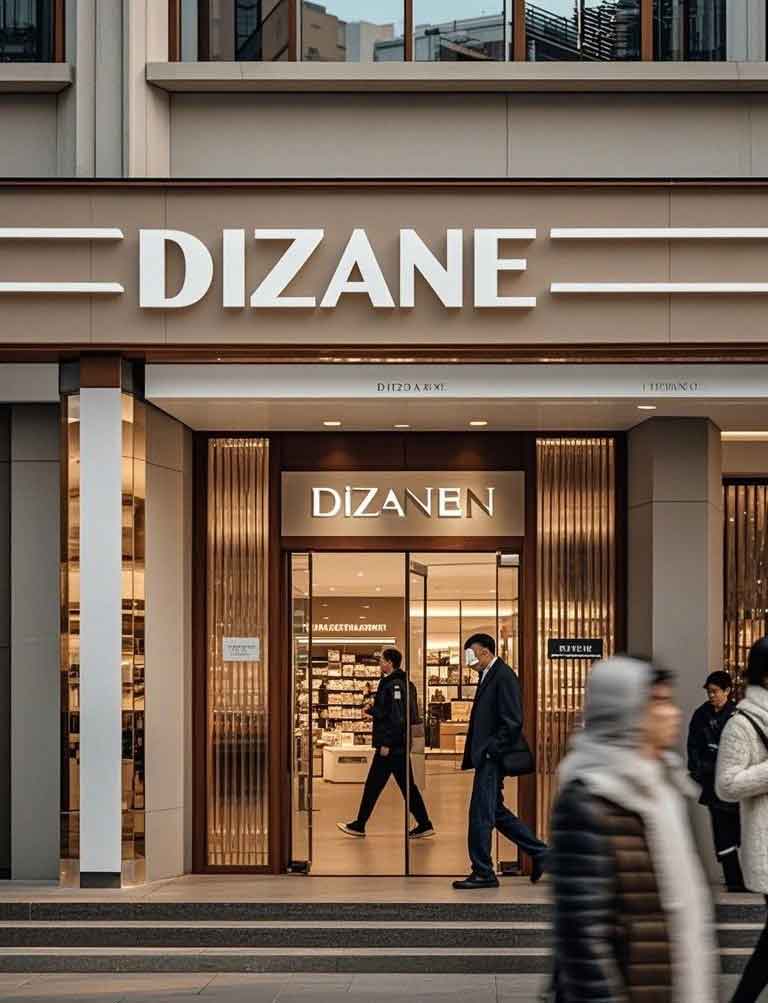 High-End Pharmacy Storefront Rendering Design