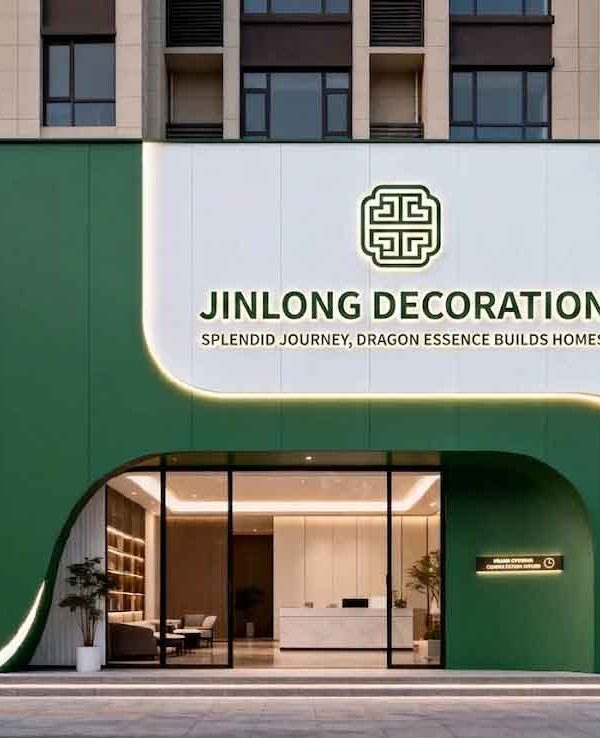 “JINLONG DECORATION” — A Storefront Design That Stands Out