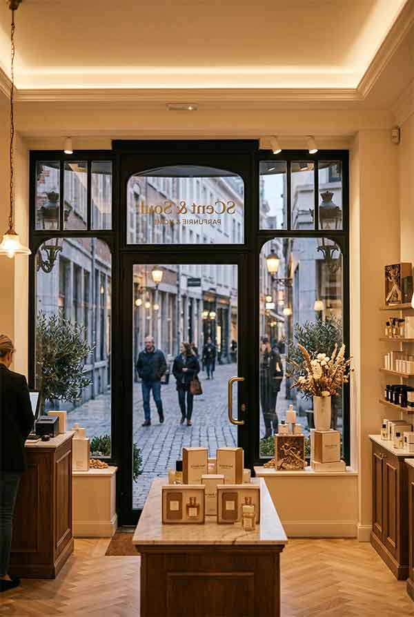 Fragrance Boutique Signage Design Case: Scent & Soul