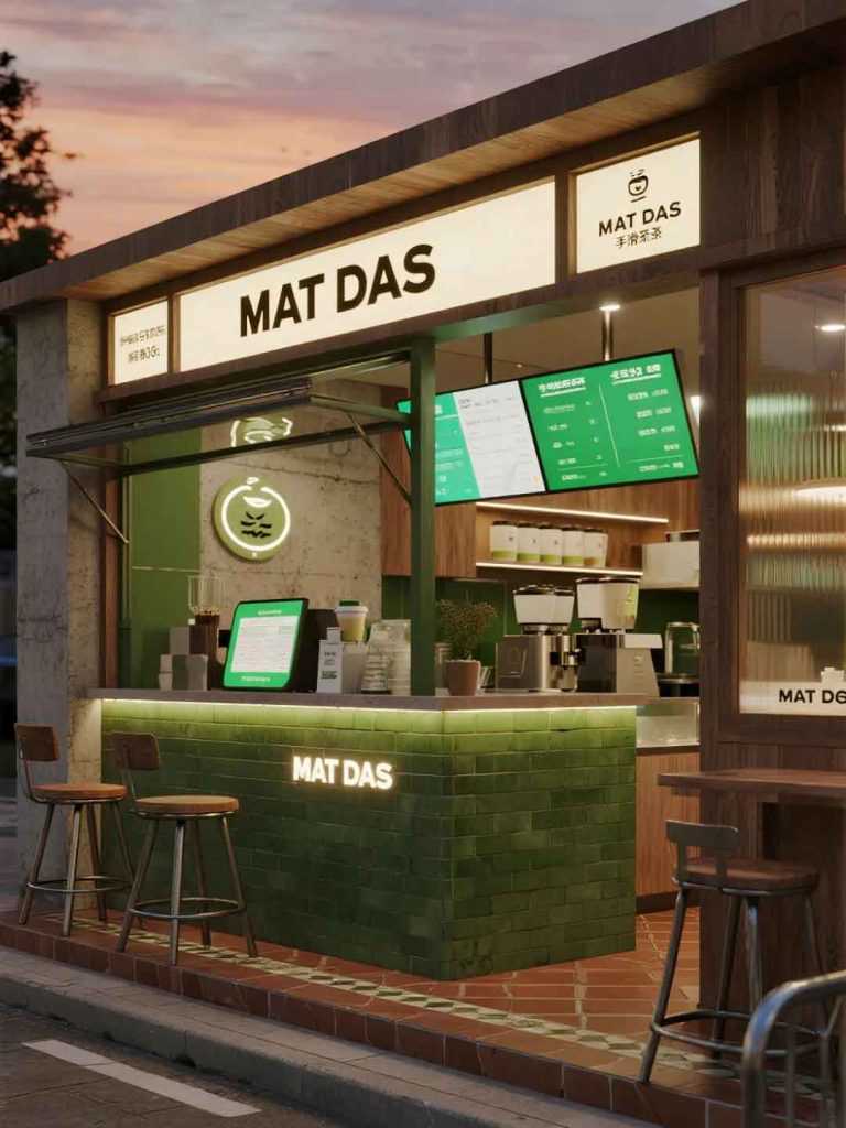 Tea Shop Signage Design Case: Niche Tea House