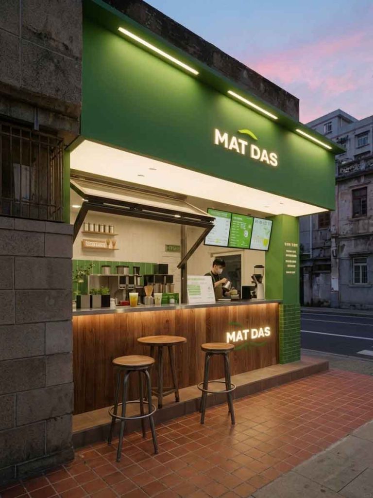 Tea Shop Signage Design Case: Niche Tea House