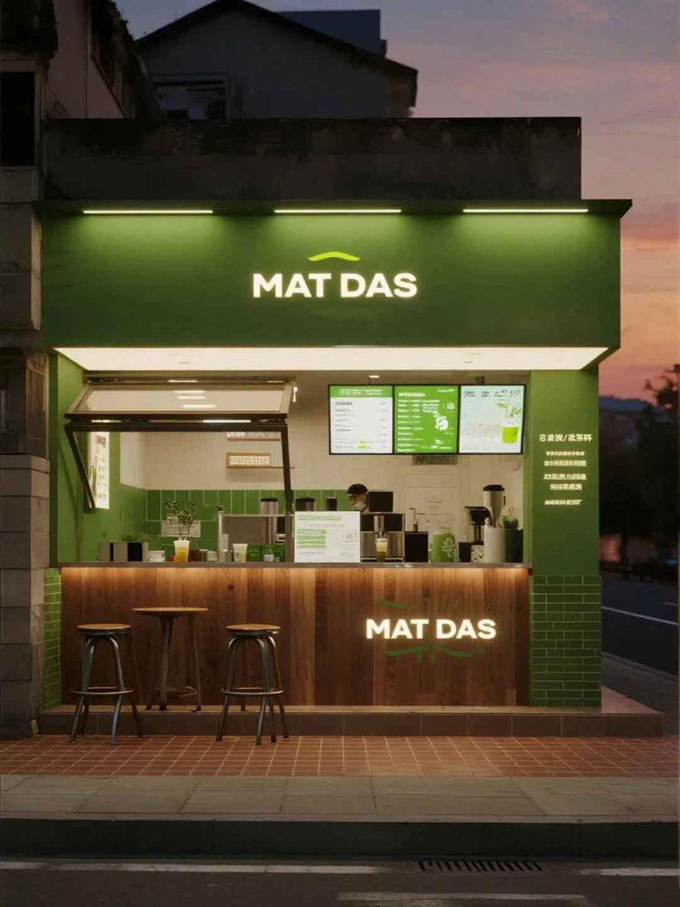 Tea Shop Signage Design Case: Niche Tea House