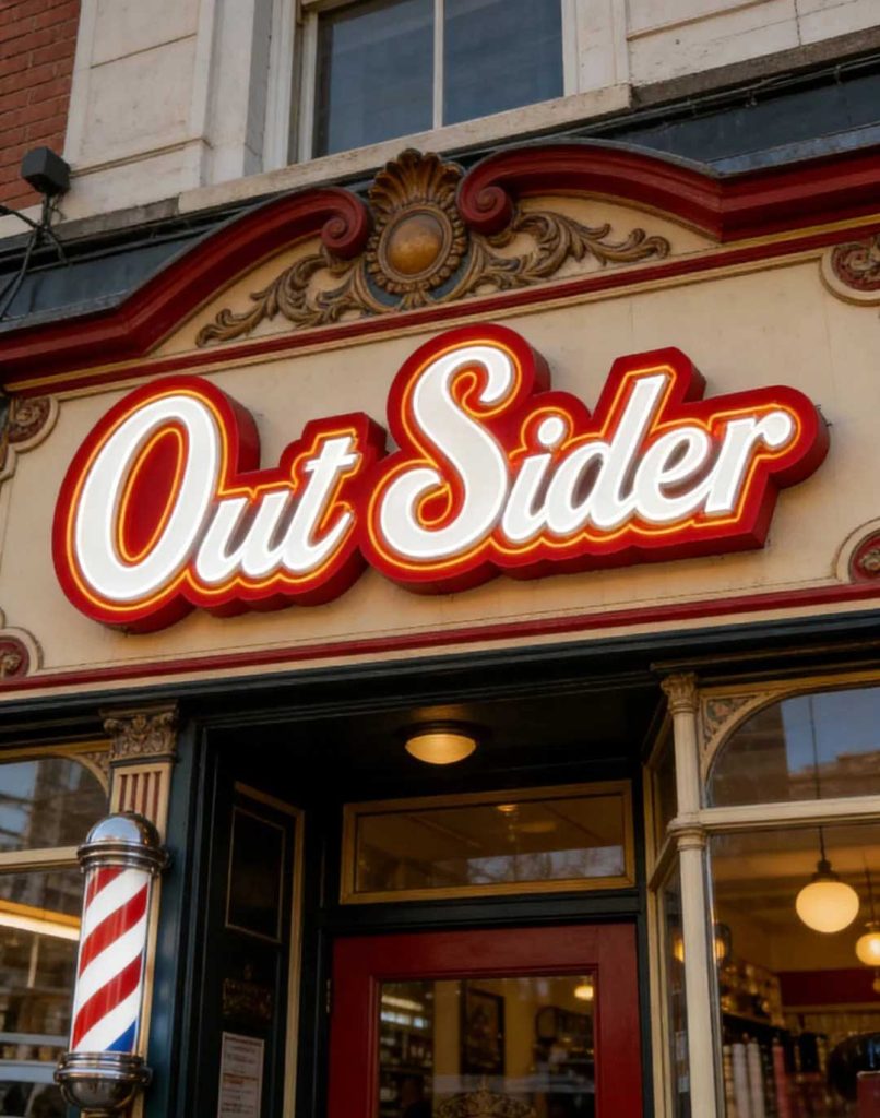3D Letter Shell + Neon Light Strip: Bring Traffic to Your Shop
