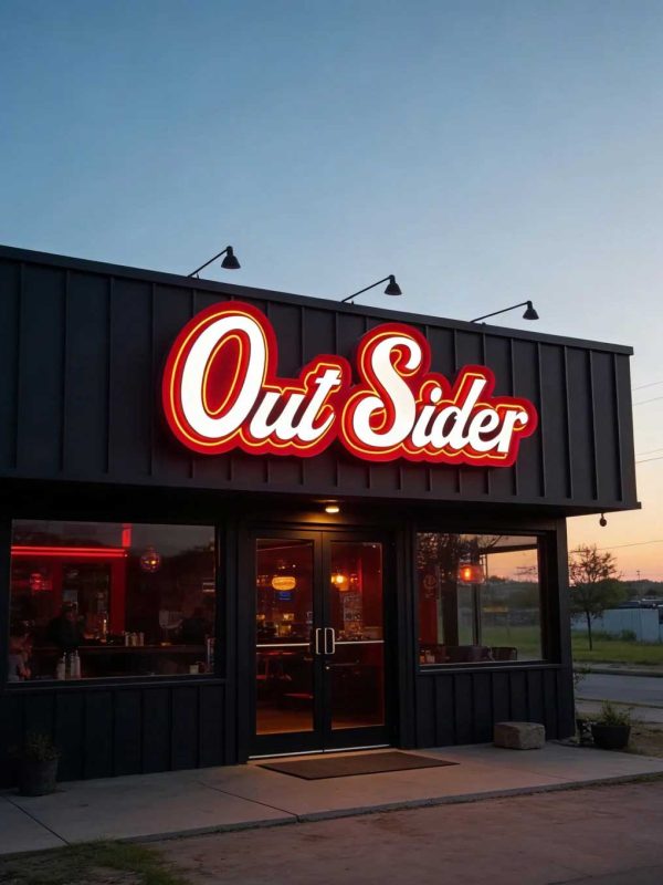 3D Letter Shell + Neon Light Strip: Bring Traffic to Your Shop