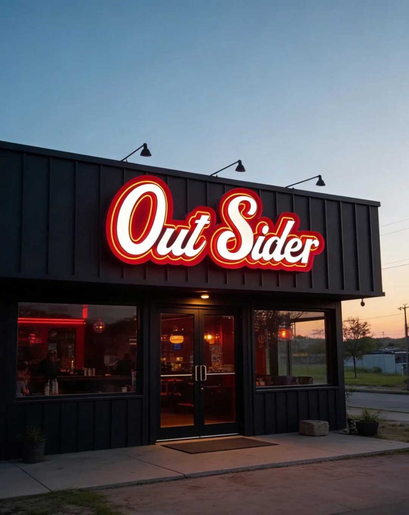 3D Letter Shell + Neon Light Strip: Bring Traffic to Your Shop