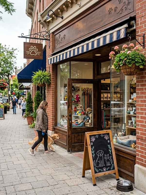 Pet Boutique Signage Design Case: Paws & Whiskers Boutique