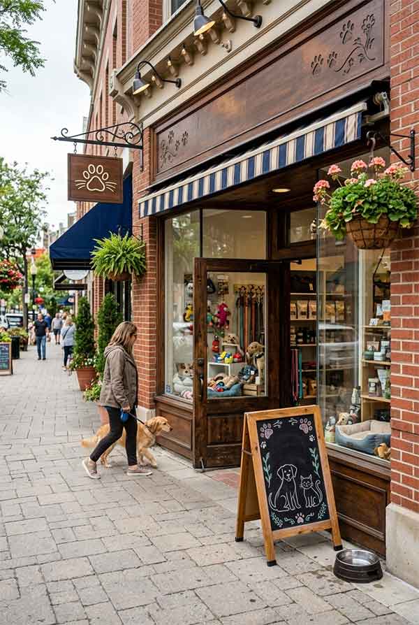 Pet Boutique Signage Design Case: Paws & Whiskers Boutique