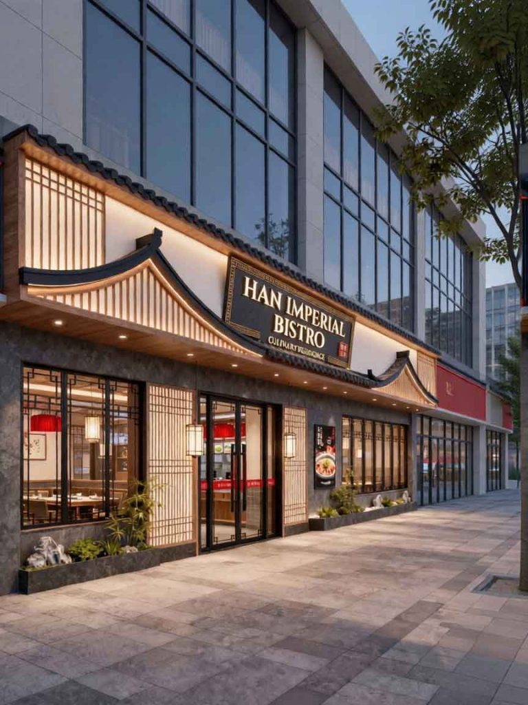 Restaurant Signage Design Case: Han Imperial Bistro