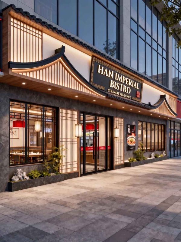 Restaurant Signage Design Case: Han Imperial Bistro