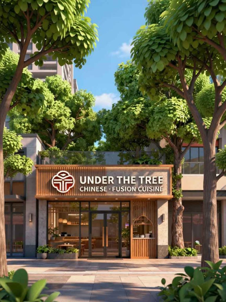 Restaurant Signage Design Case: Under the Tree