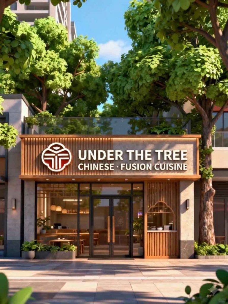 Restaurant Signage Design Case: Under the Tree