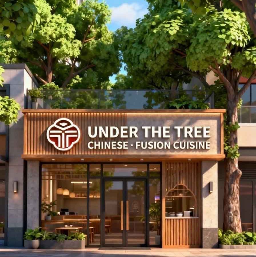 Restaurant Signage Design Case: Under the Tree