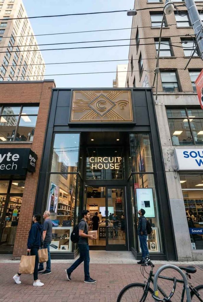 Electronics Store Signage Design Case: Circuit House