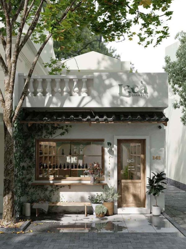 Street-Facing Storefront Design Rendering