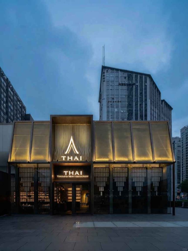 Restaurant Signage Design Case: THAI Restaurant & Bar