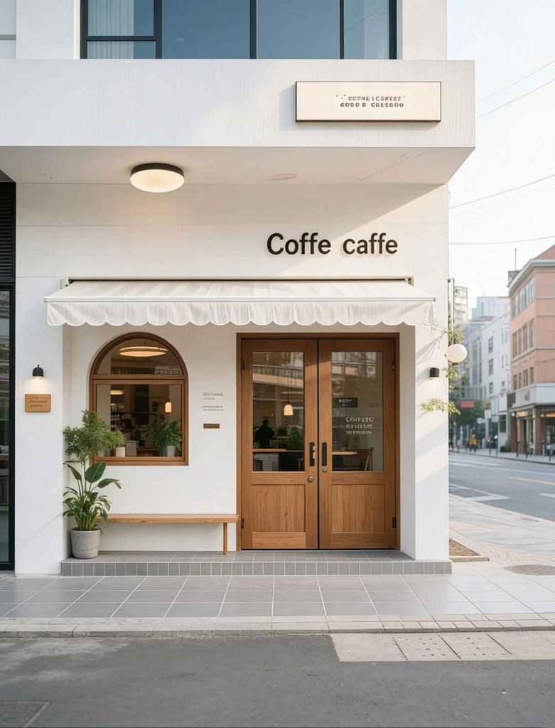 Cafe Signage Design Case: Weaving Sunlight