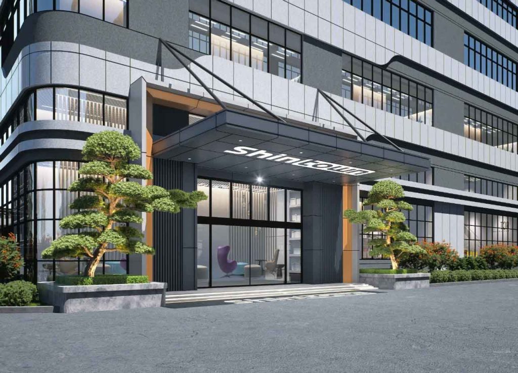 Workshop Transformed into Office Space! Industrial-Style Entrance Design Details