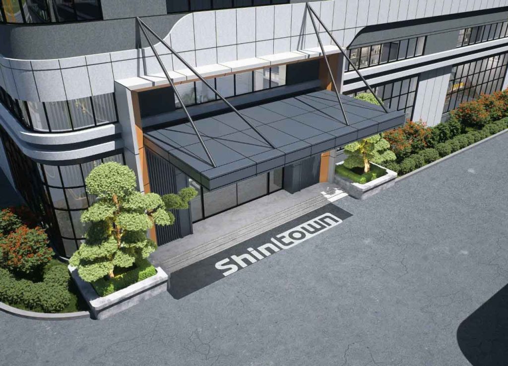 Workshop Transformed into Office Space! Industrial-Style Entrance Design Details
