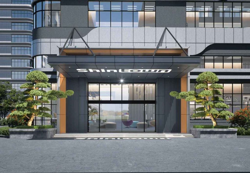 Workshop Transformed into Office Space! Industrial-Style Entrance Design Details