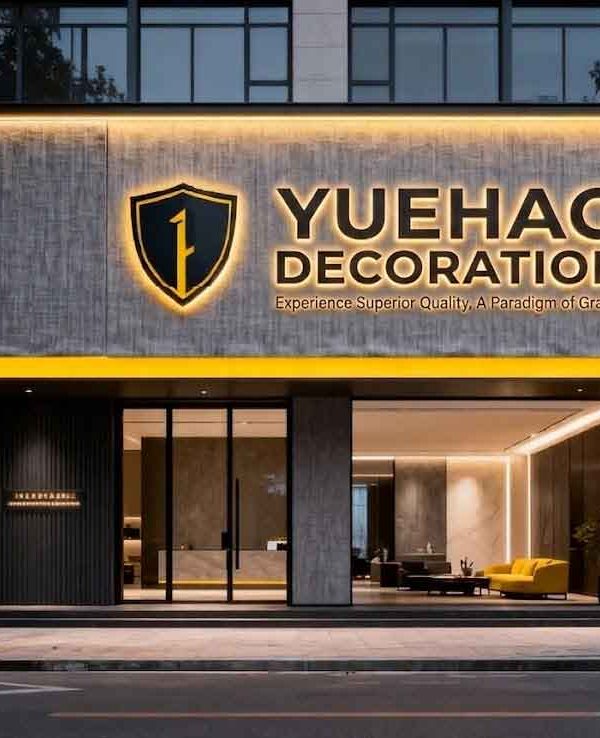 Renovation Company Storefront Design: “YUEHAO DECORATION”