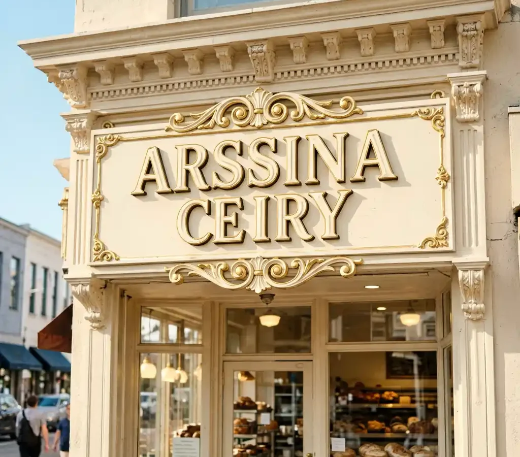 Sweet Rise Artisan Bakery Signage Design in San Francisco Marina