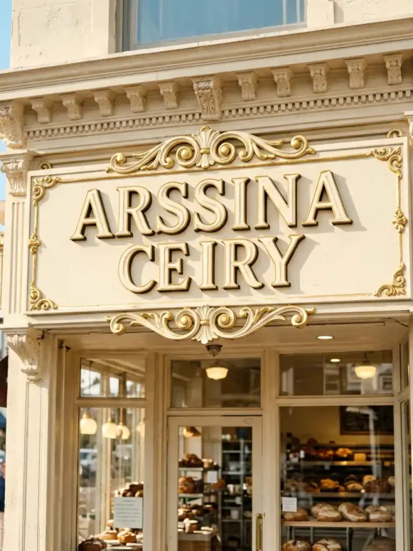 Sweet Rise Artisan Bakery Signage Design in San Francisco Marina