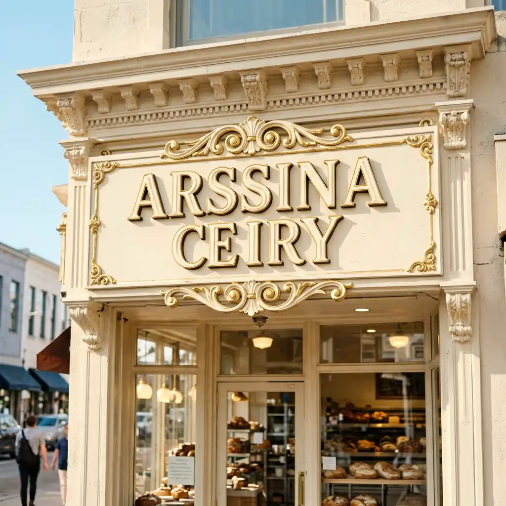 Sweet Rise Artisan Bakery Signage Design in San Francisco Marina