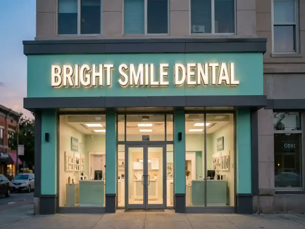 Dental Clinic Signage Design Case: Bright Smile Dental