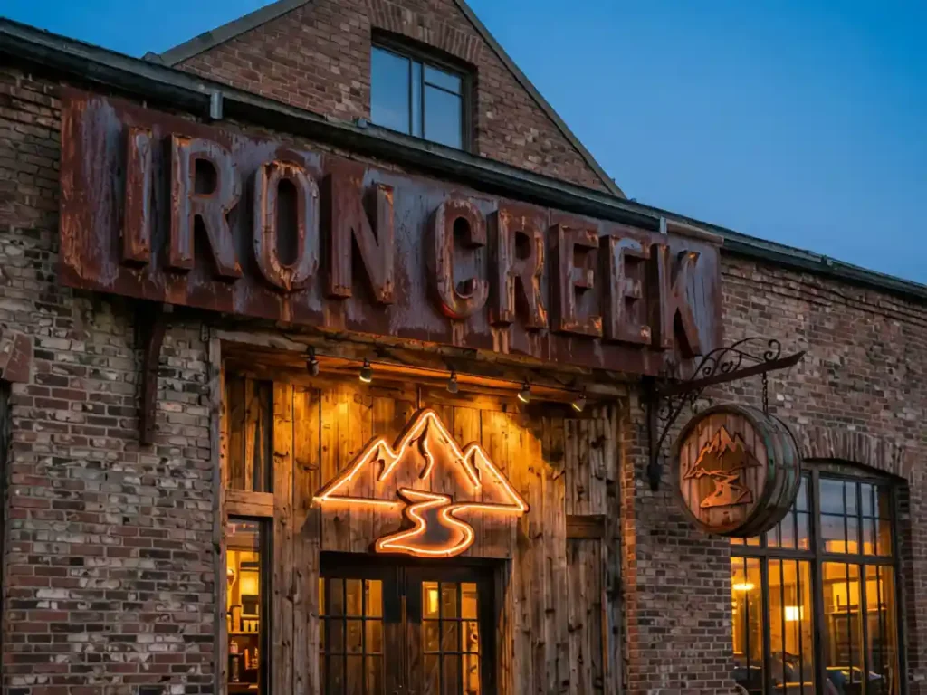 Microbrewery Signage Design Case: Iron Creek Brewing Co.