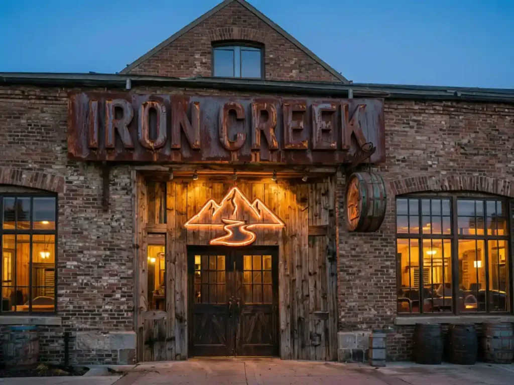 Microbrewery Signage Design Case: Iron Creek Brewing Co.