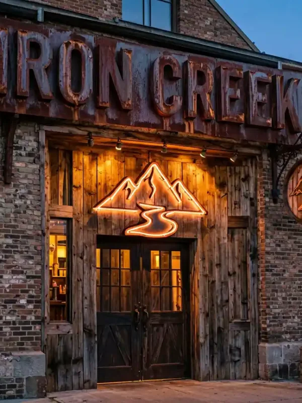 Microbrewery Signage Design Case: Iron Creek Brewing Co.