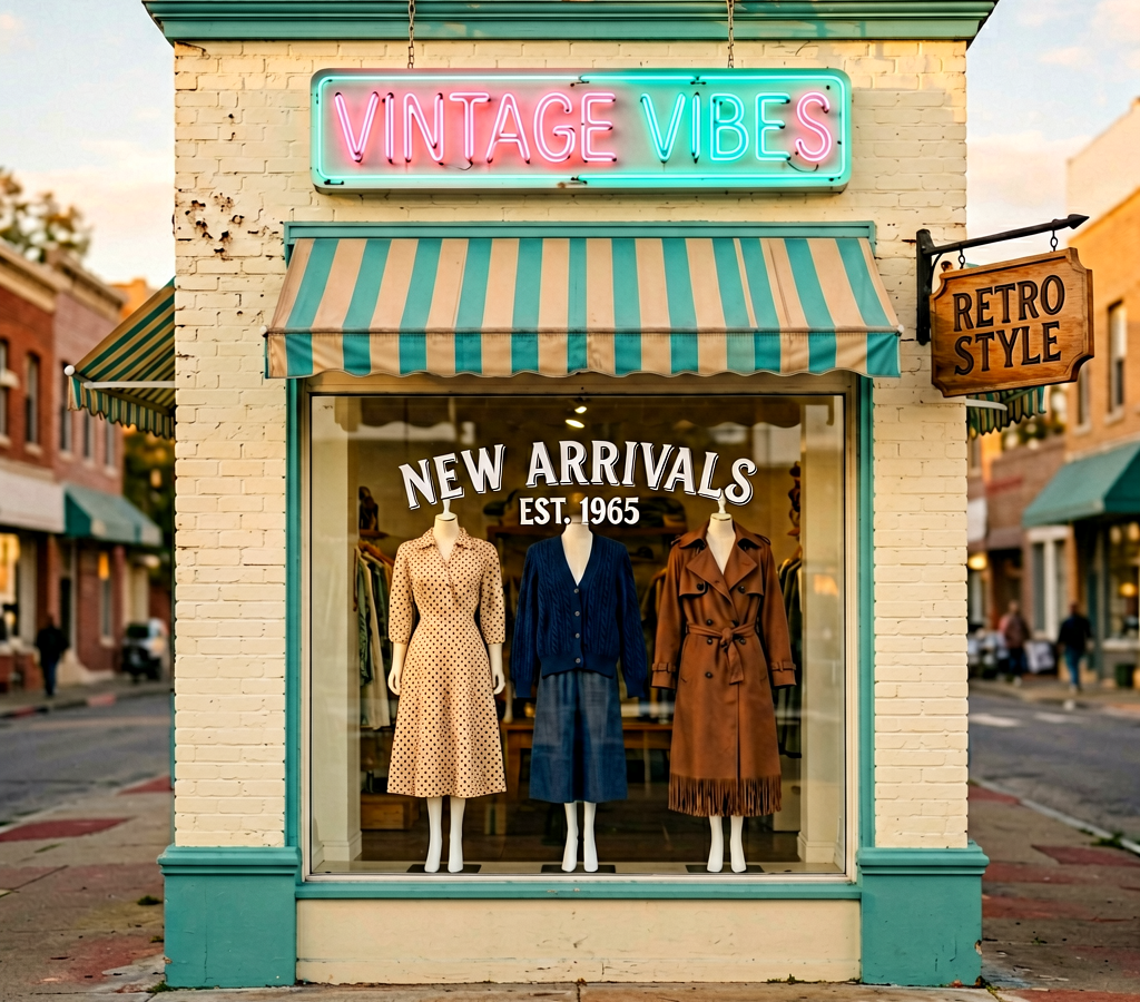 Vintage & Thrift Clothing Store