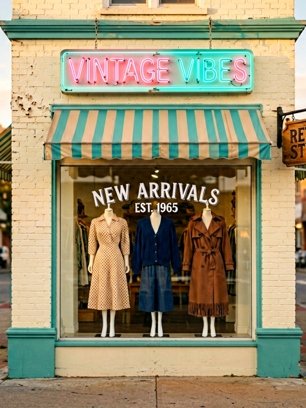 Vintage & Thrift Clothing Store