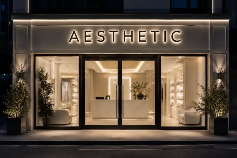 Aesthetic Clinic Channel Letters