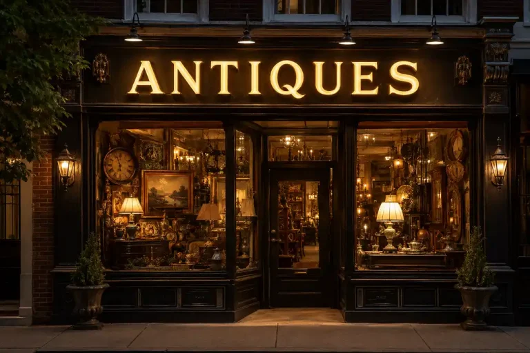 Antiques Channel Letters