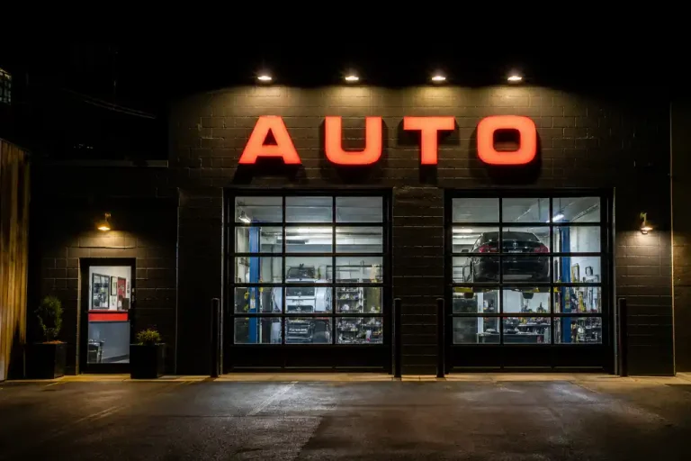 Auto Repair Channel Letters