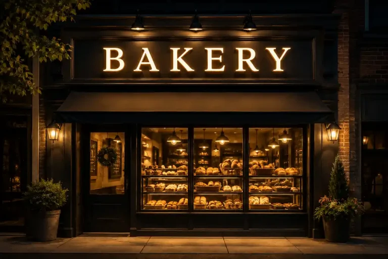 Bakery Channel Letters