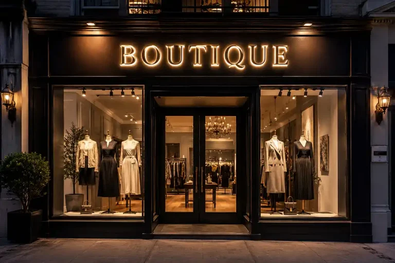 Clothing Boutique Channel Letters