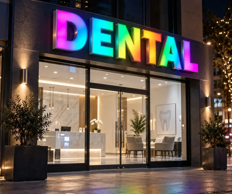 Dental Clinic Dynamic Luminous Sign